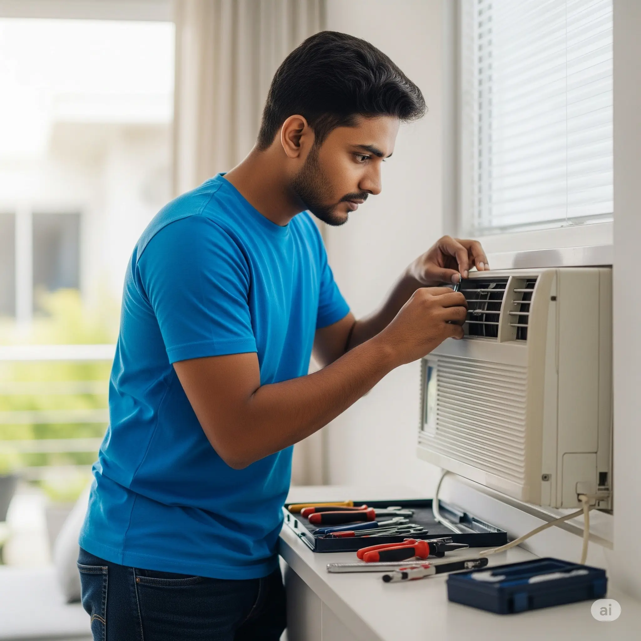 Window AC Gas Leakage Repair Meerut